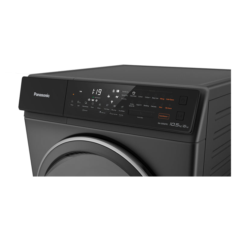 Panasonic NA-S056FR1BP 10.5 kg Front Load Washer & 6kg Dryer