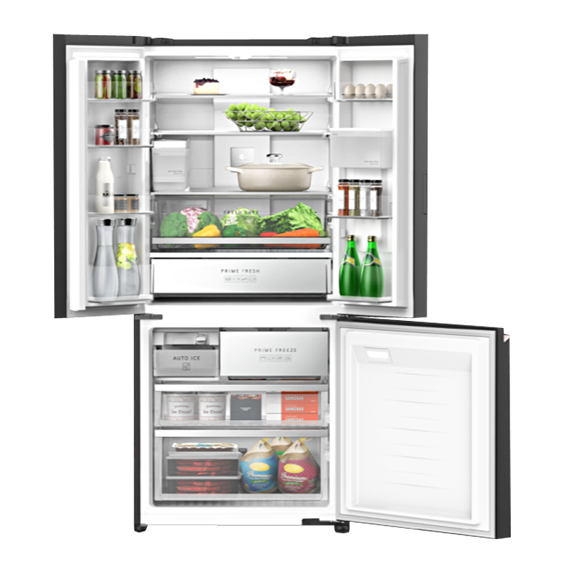 Panasonic NR-CW530XMMP 17.1 cuft Multi Door Inverter Bottom Freezer Refrigerator