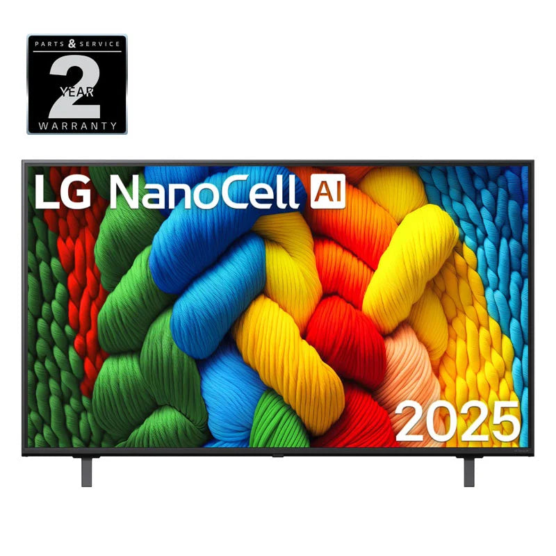 LG 65NANO80ASA 65in NanoCell AI 4K Smart TV – 2025