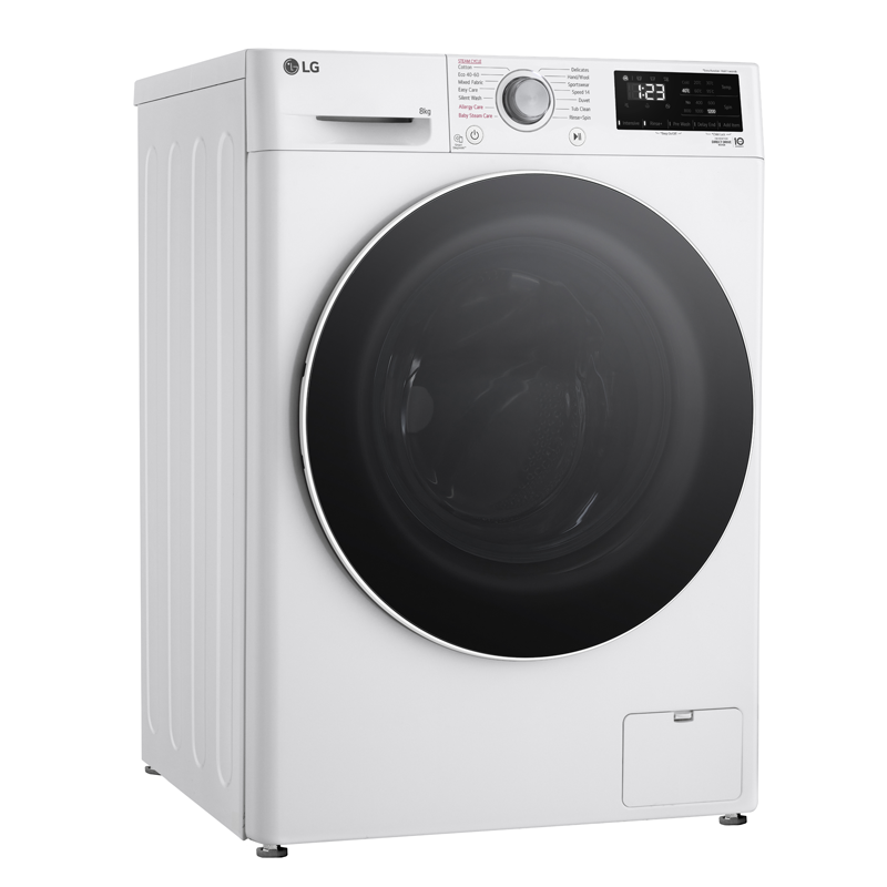 LG FV1208S5W 8kg Inverter Front Load Washing Machine