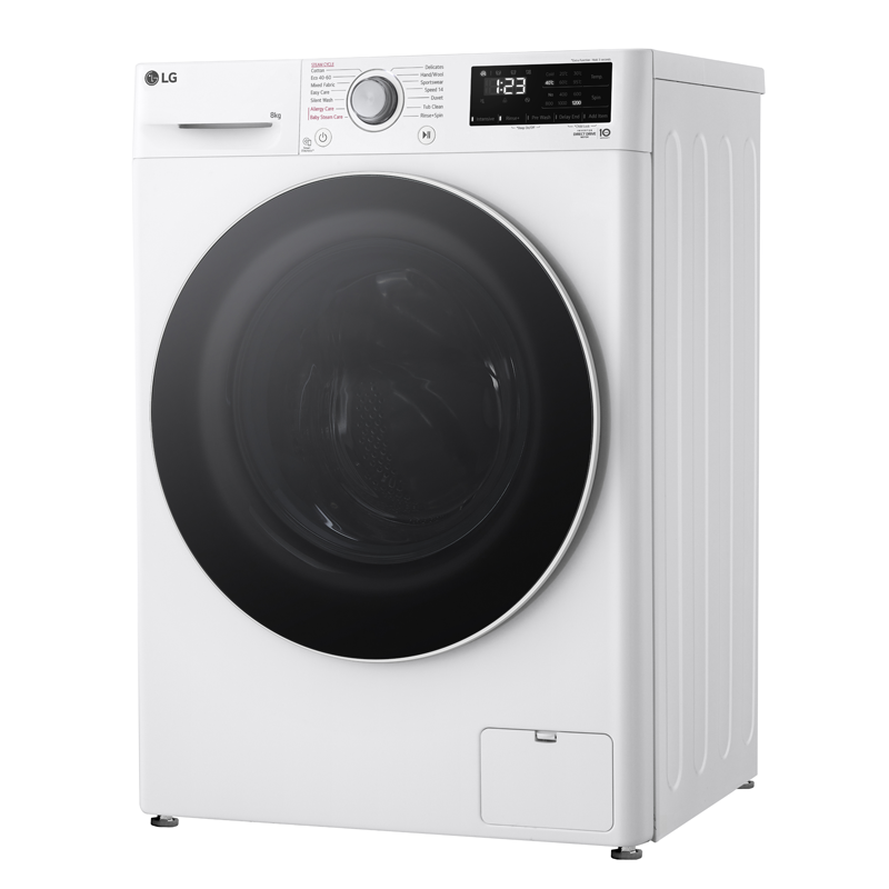 LG FV1208S5W 8kg Inverter Front Load Washing Machine