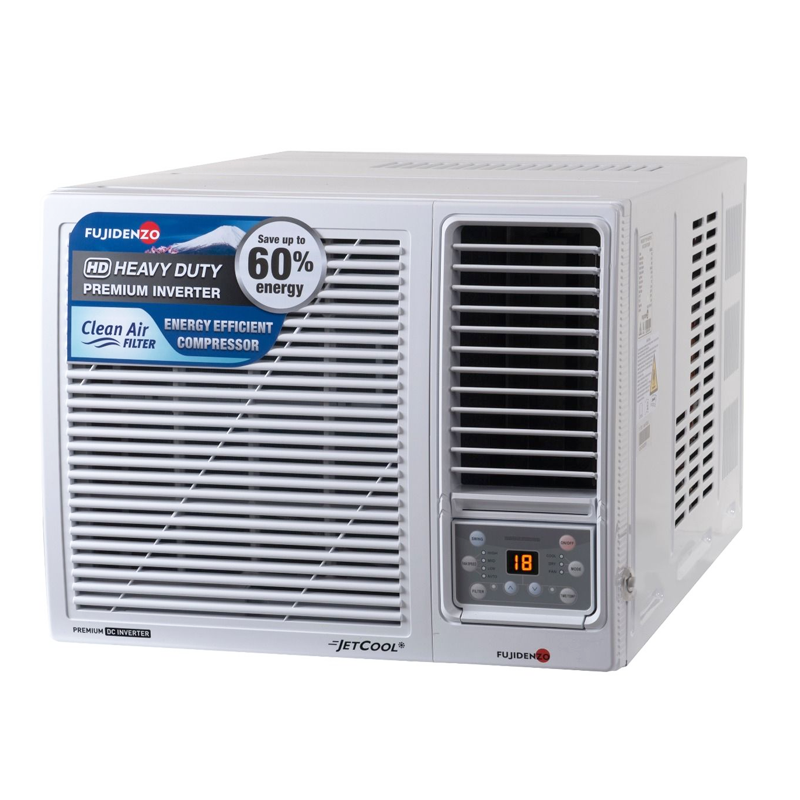 Fujidenzo IWAR-150GC 1.5HP Full DC Premium Inverter Window Type Air Conditioner