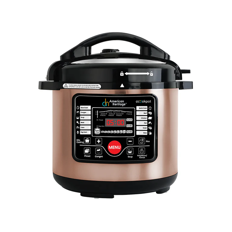 American Heritage AHEPC-6284 6.0 Liters Electric Pressure Cooker