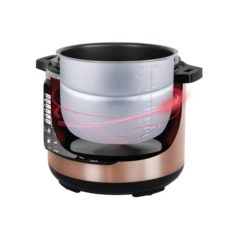 American Heritage AHEPC-6284 6.0 Liters Electric Pressure Cooker
