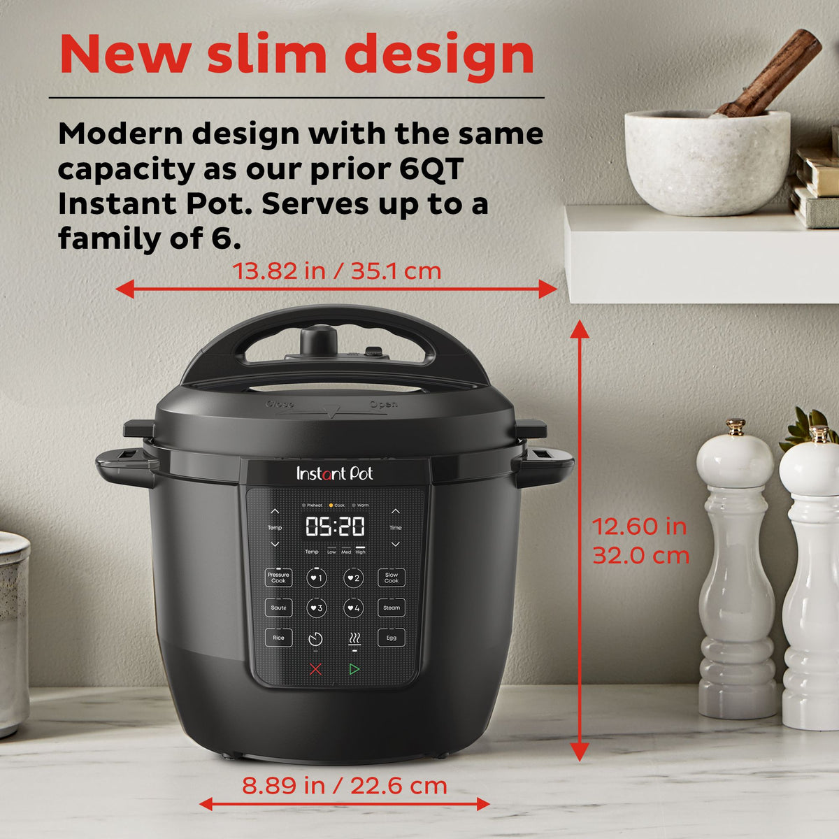 Instant Pot DUPC601BK Multi Cooker