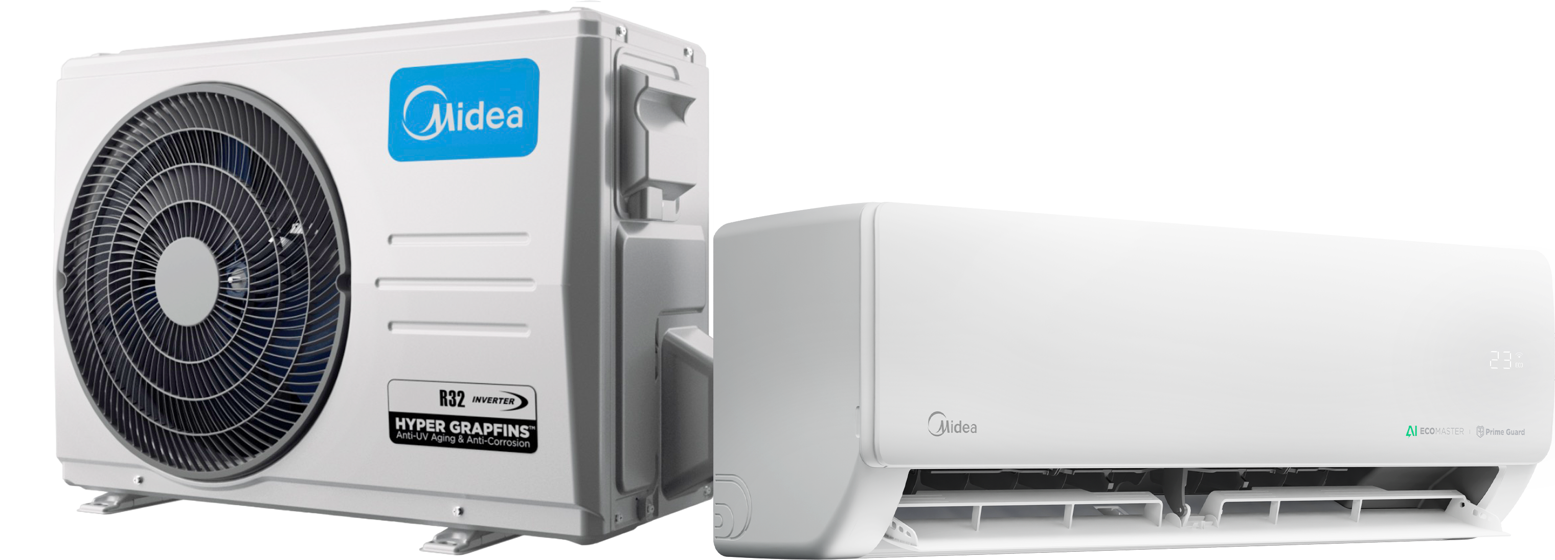 Midea Chione MSCH-10CRFN8 1.0HP Inverter Split Type Air Conditioner