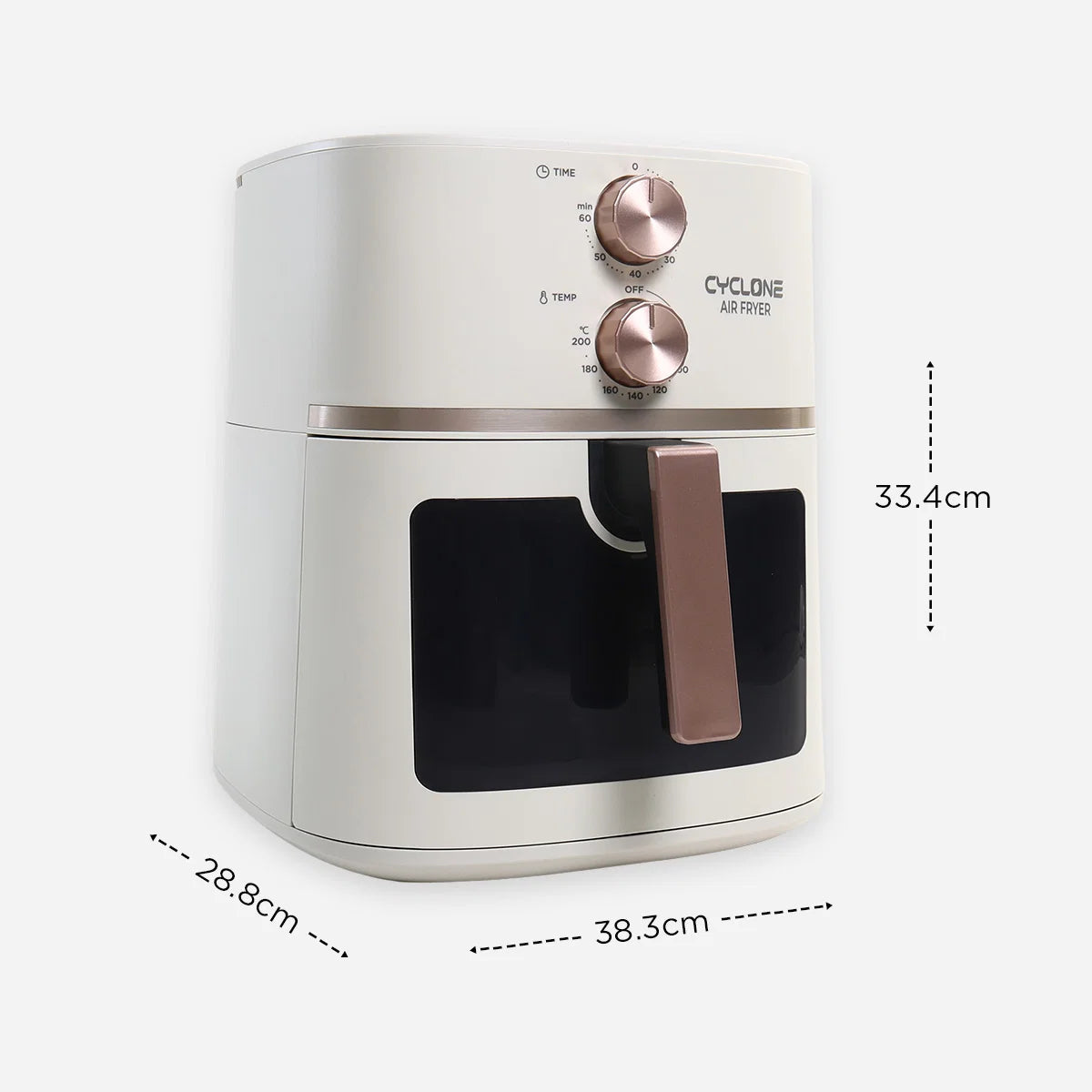 Kyowa KW-3827 6.5L Air Fryer (IVORY)