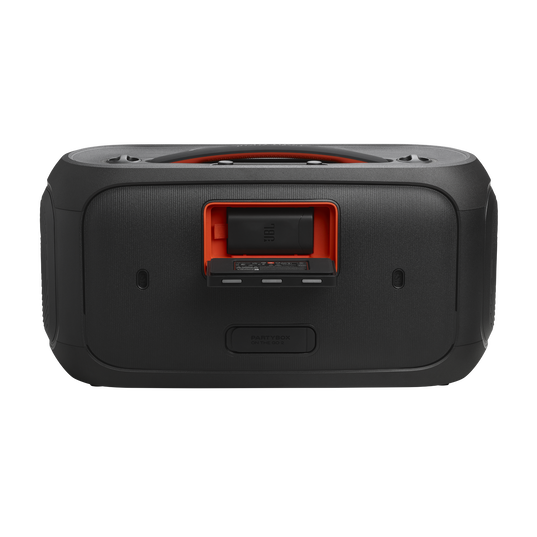 JBL Partybox On-The-Go 2 Portable Speaker with 2 Wireless Microphone, Handle & a Shoulder Strap