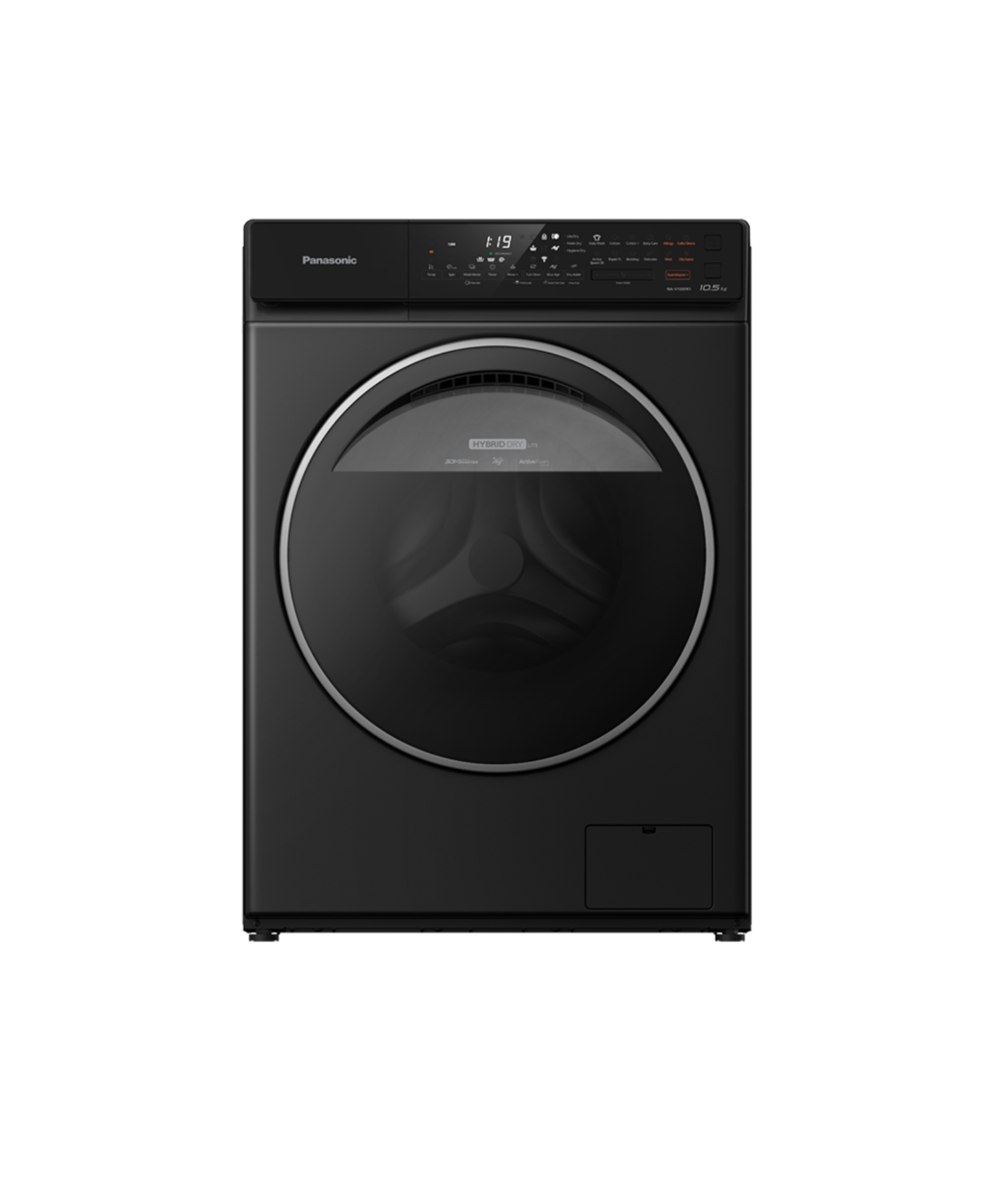 Panasonic  NA-V105FR1BP 10.5kg Front Load Washing Machine