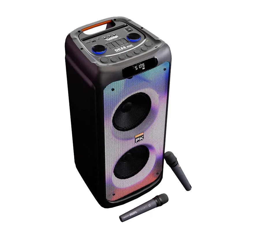Platinum DK88 Portable Karaoke Speaker (w/ 2 wireless mics)