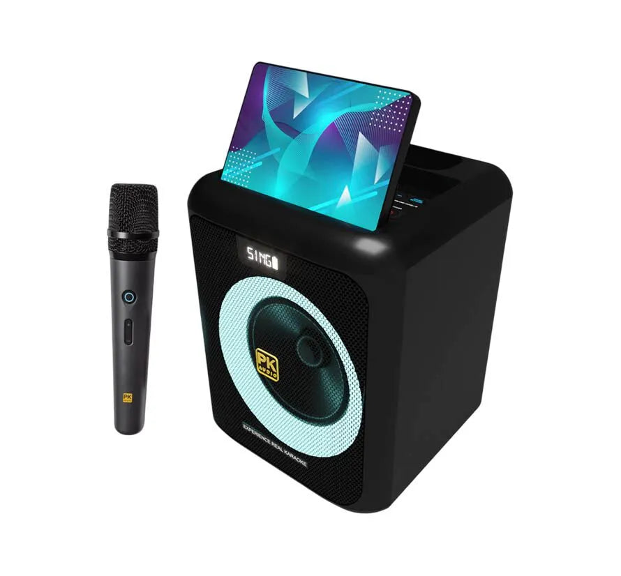 Platinum LX15 Portable Karaoke Speaker (w/ 2 wireless mics)