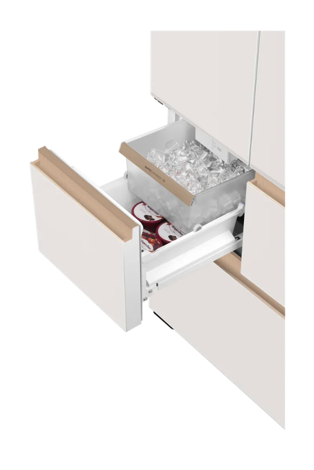 Haier HRF-IVT600GWIU1 17.2 CUFT Fit Freely Series Inverter Multi Door Refrigerator